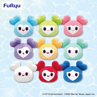 TWICE GIGO Set 3 SAVELY SANA lovely Plush cushion & Backpack Pouch