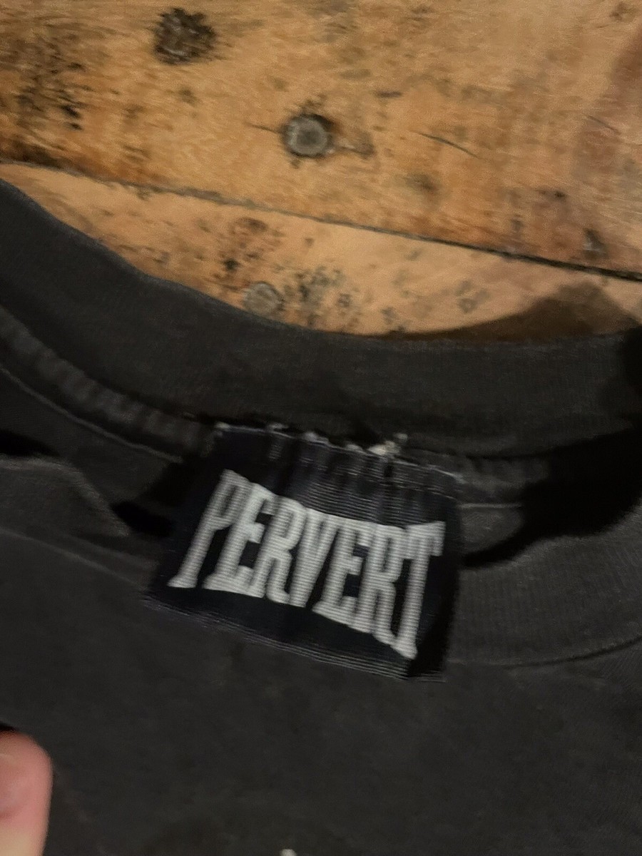 PERVERT Vintage Skateboarding Hip Hop Shirt Early 90's Very Rare