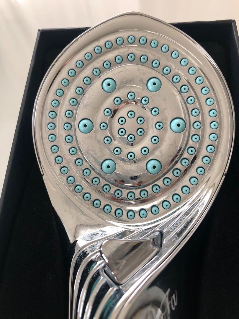 ReFa FINE BUBBLE S Shower Head Silver Micro Nano Bubble Used From