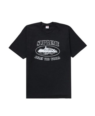 Size XL - Supreme x Corteiz Rules The World T-Shirt Tee Black FW23