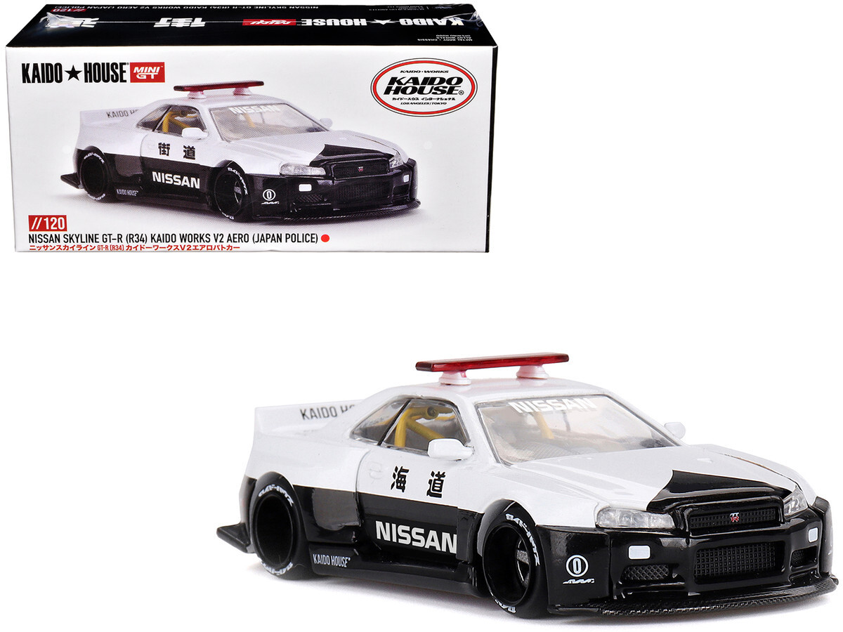 Mini GT Nissan Skyline GT-R R34 RHD 