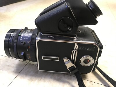 HASSELBLAD 501CM CAMERA 80MM CF F/2.8 T* A12 Original NICE Vintage