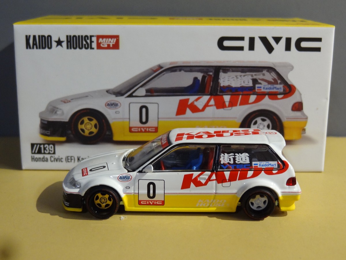 ミニカー KaidoHouse Civic EFKANJOYOKOHAMA Edition Kaido House x