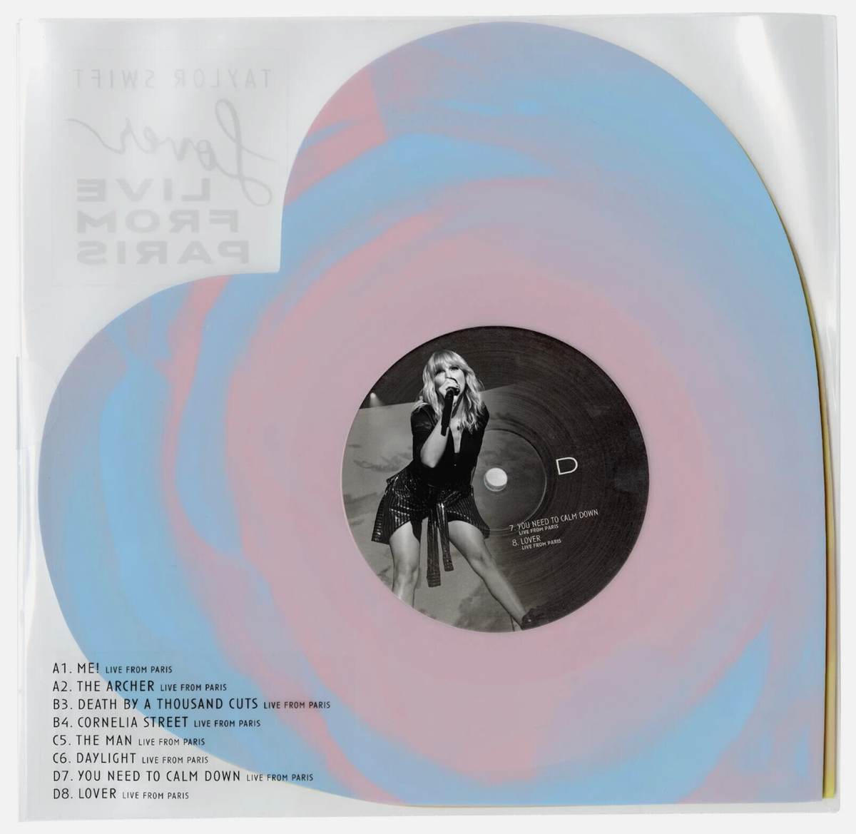Taylor Swift Lover Live From Paris レコード Buy Lover [Live From