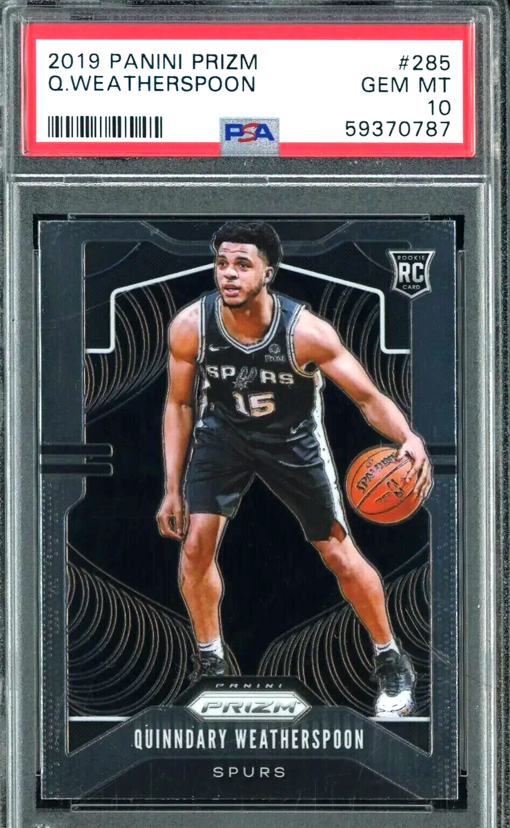 19-20Panini Prizm Q.WEATHERSPOON PSA 10