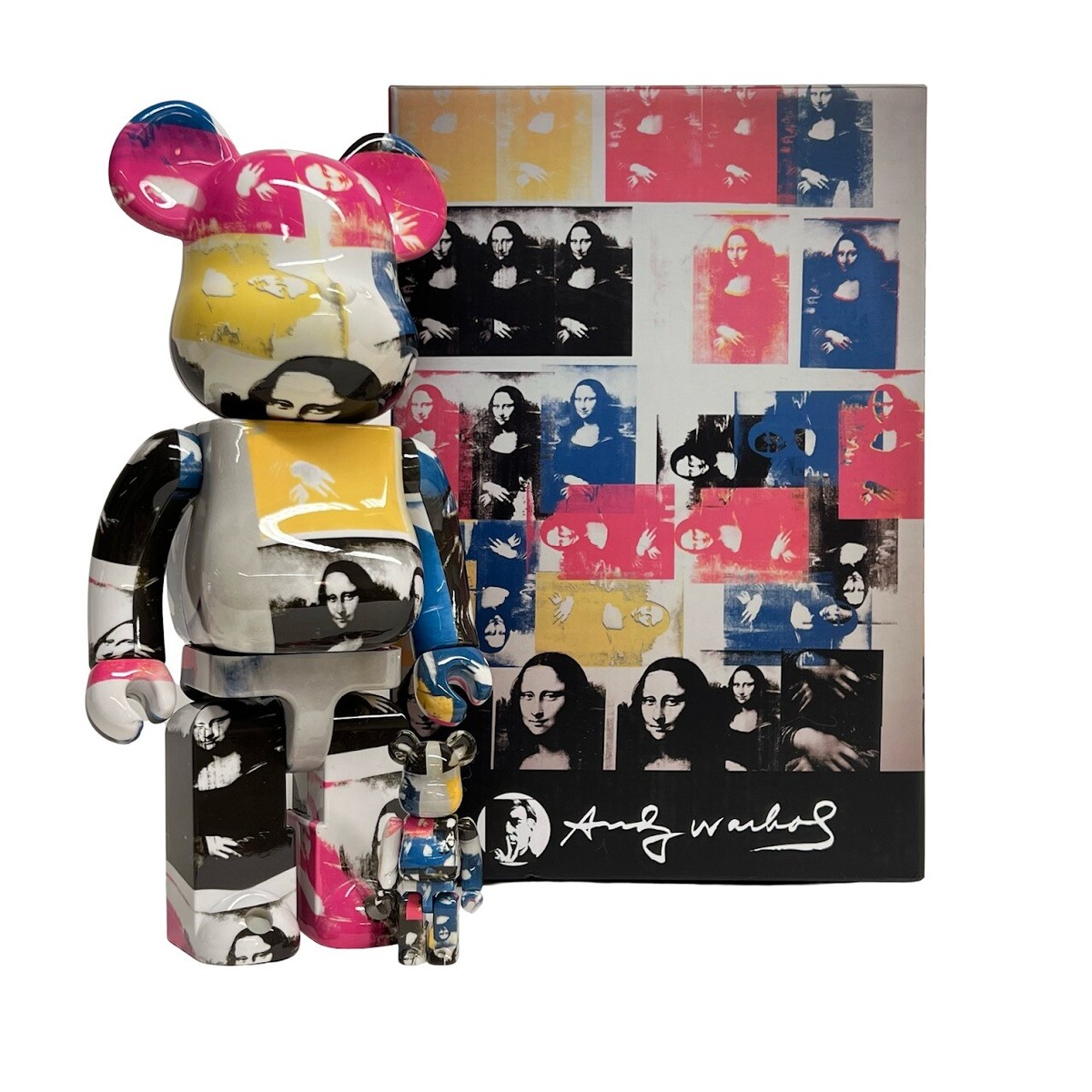 BE@RBRICK Mona Lisa 100%&400%