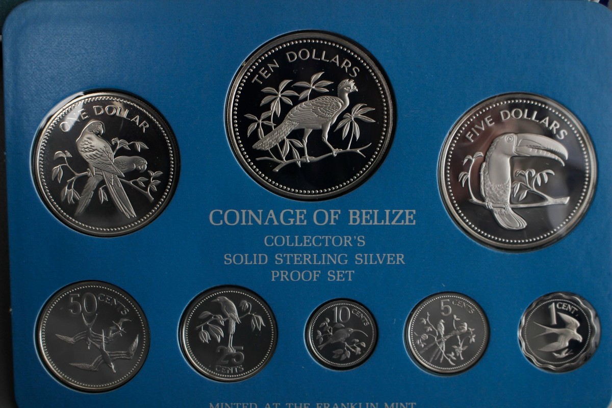 ベリーズ 1975年 銀貨 Coinage of BELIZE ベリーズ 1975年 銀貨