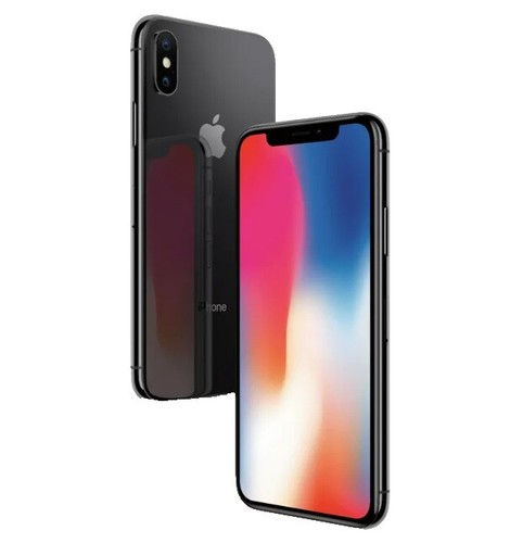 Apple iPhone X - 64GB - Silver (Unlocked) A1865 (CDMA + GSM
