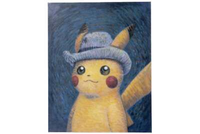 ゴッホピカチュウ 未開封 Pikachu with Grey Felt Hat Pikachu With