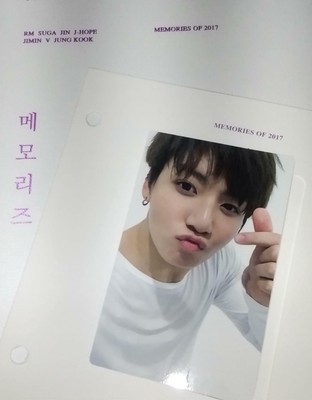 memories of 2017 Blu-ray グク ジョングク トレカ 台紙 memories of