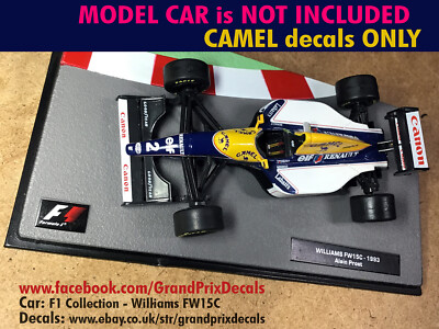 F1 Collection Williams FW15c 1993 Prost / Hill MISSING Camel