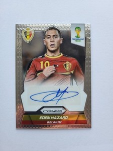 アザール Eden Hazard Prizm auto サイン Eden Hazard Prizm auto