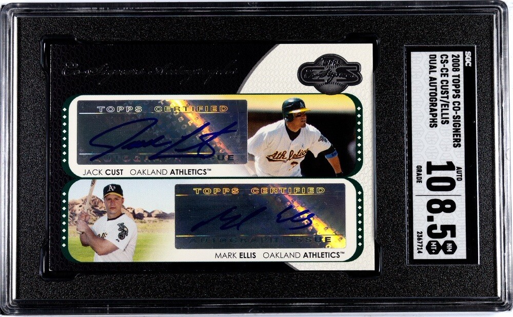 TOPPS COーSIGNERS autograph TOPPS COーSIGNERS autograph