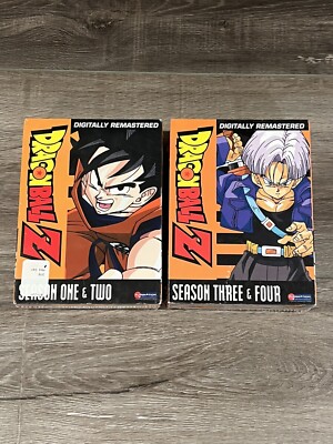 Anime Dragon Ball Z Season 1-4 DVD Set Digitally Remastered NEW | eBay