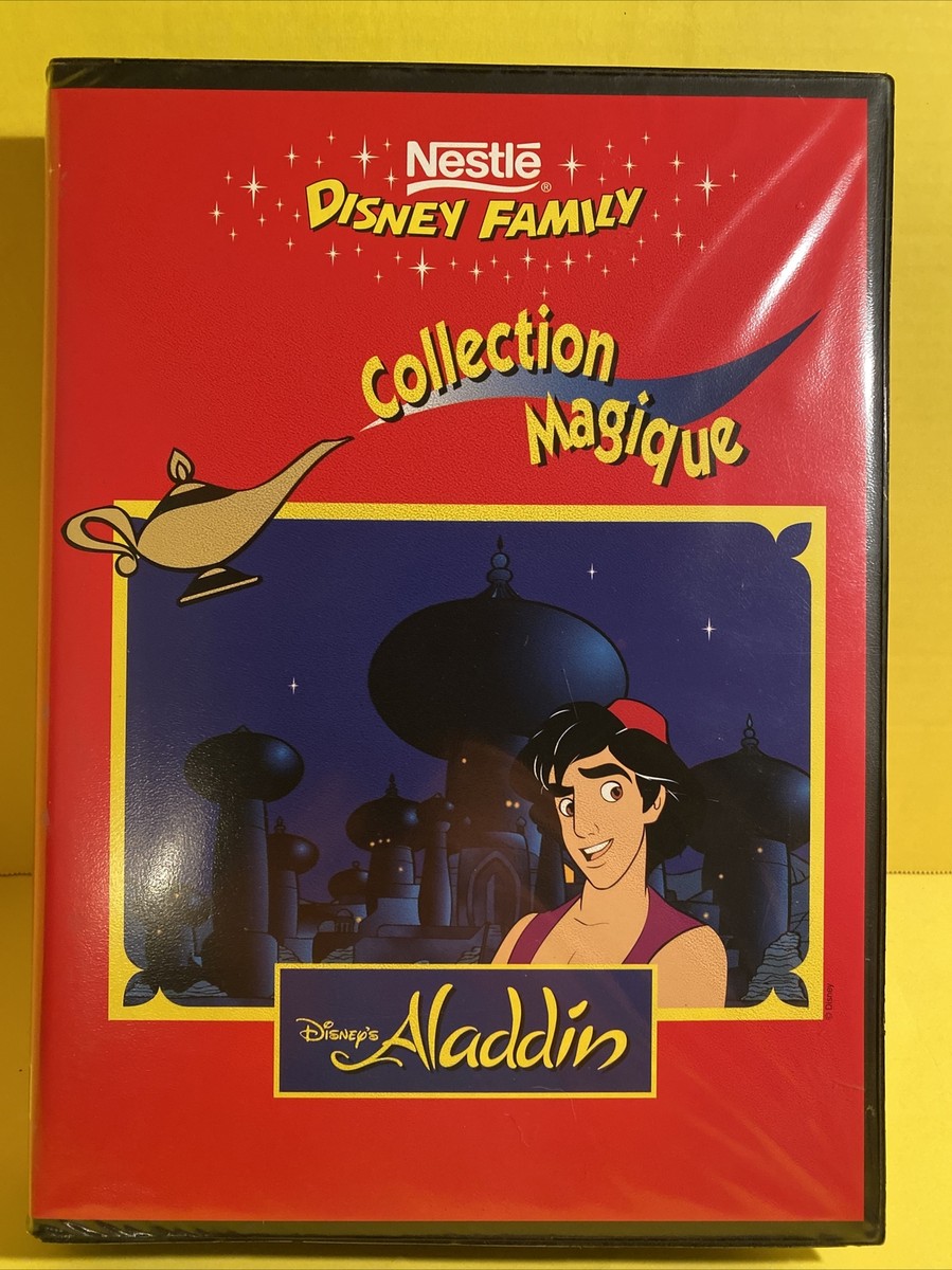 Nestle Disney Family Collection Magique Aladdin Promotional Case