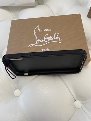 Christian Louboutin Iphone X/XS Black Case New | eBay