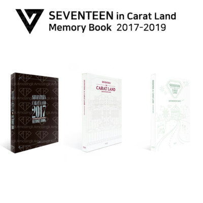 SEVENTEEN CARAT LAND 2017 メモリーブック 3冊セット SEVENTEEN Carat