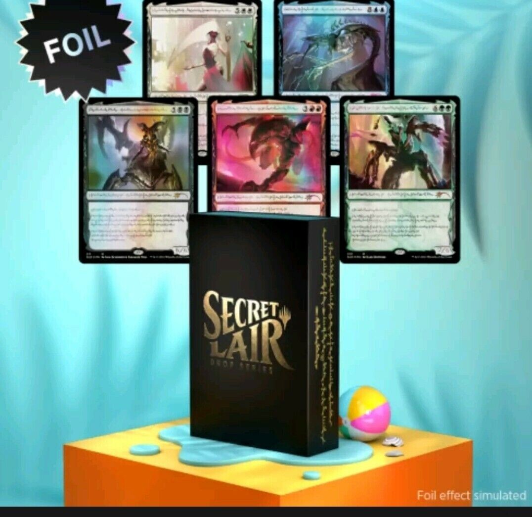 Magic MTG Phyrexian Praetors: Compleat Secret Lair Foil Edition