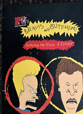 ☆Beavis and Butthead☆ ポスター Vintage MTV Vintage 1993 MTV