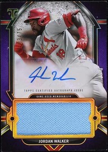 直筆サイン シリアル Topps JORDAN WALKER AUTO Jordan Walker Auto | eBay