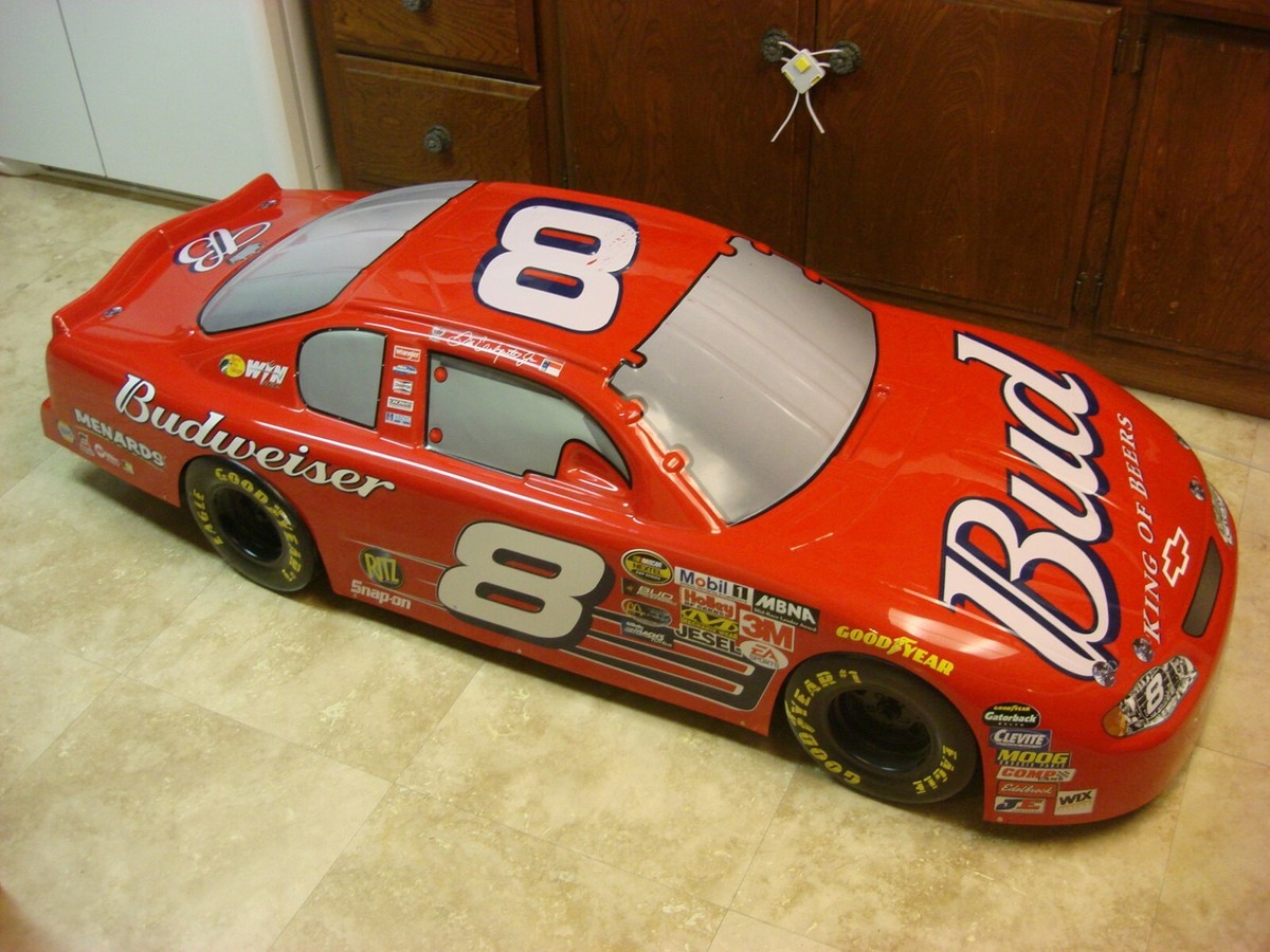 Budweiser Dale Earnhardt #8 Nascar 72-Inch Advertisement Car Model