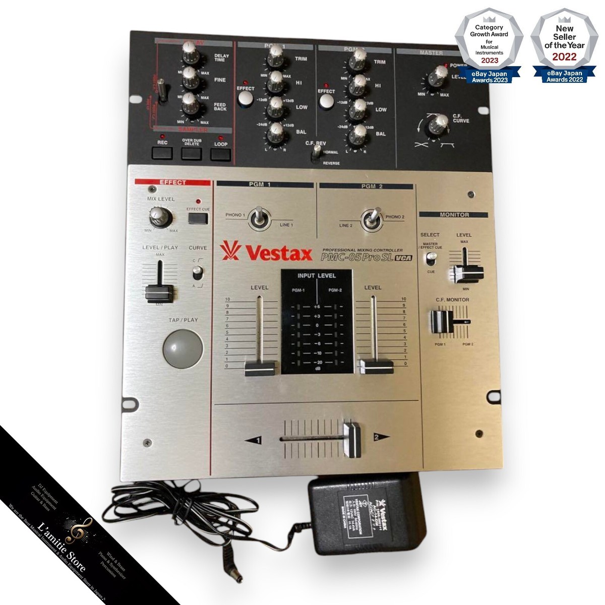 ジャンク品！少しガリあり！ Vestax PMC-05Pro SL DJミキサー ジャンク