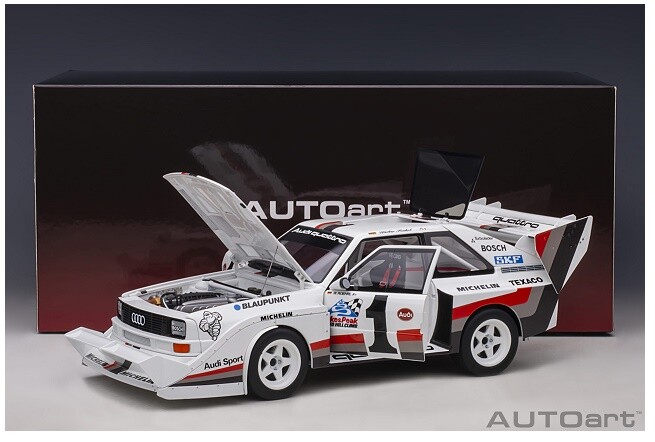 AUTOart Audi Sport quattro S1 E2 #1 Winner Pike 1:18 88700 | eBay