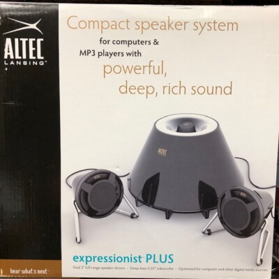 Altec Lansing expressionist PLUS Computer Speakers for sale online