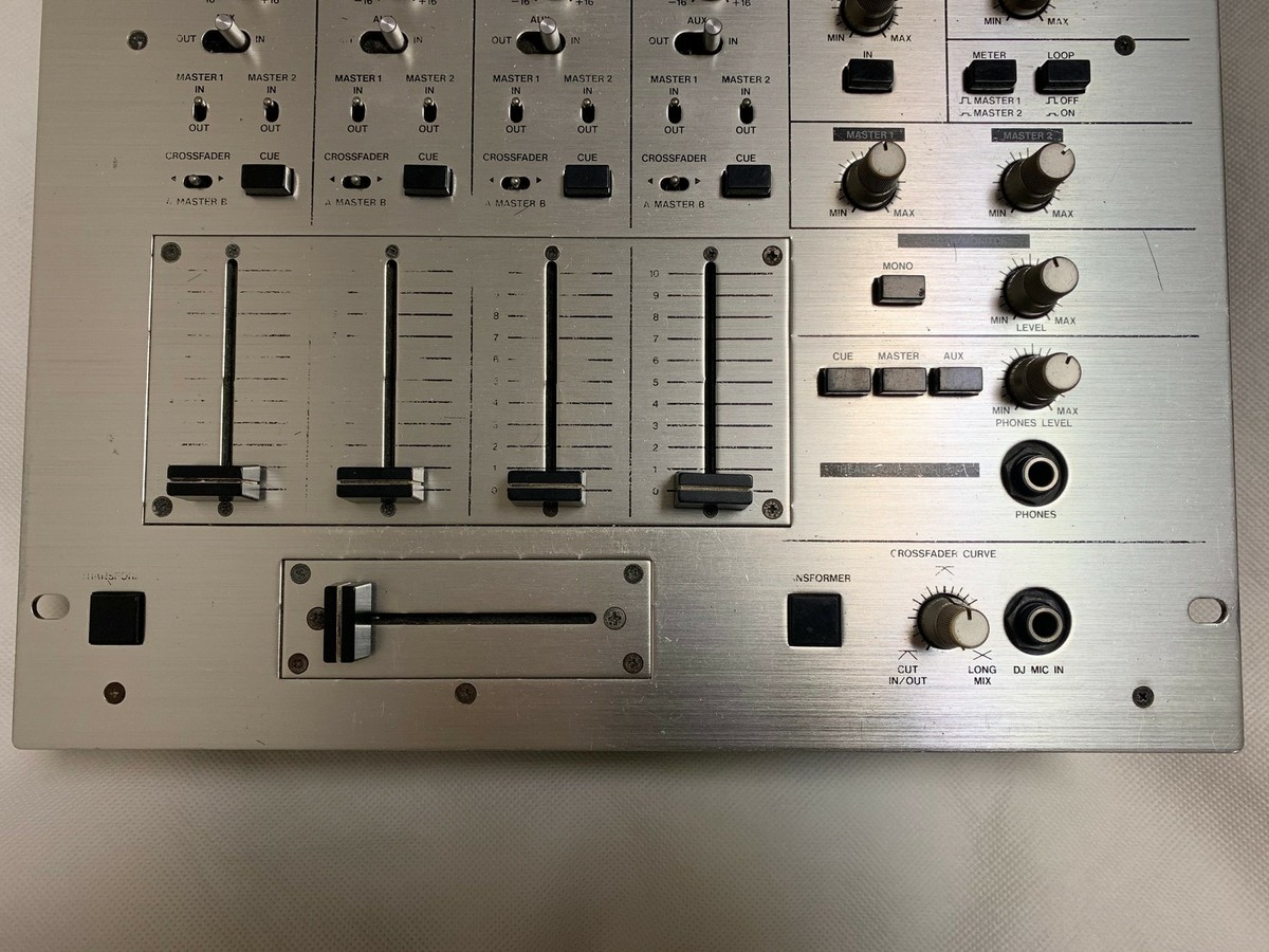 Problem Item! Vestax PMC-50A DJ Mixer Professional Mixing