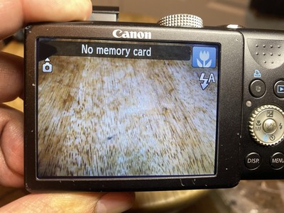 Canon PowerShot SX200 IS 12.1MP Digital Camera TESTED Working NO