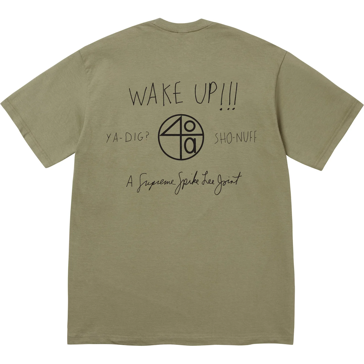 Supreme x 40 Acres Spike Tee Black White Light olive 3colors SS25