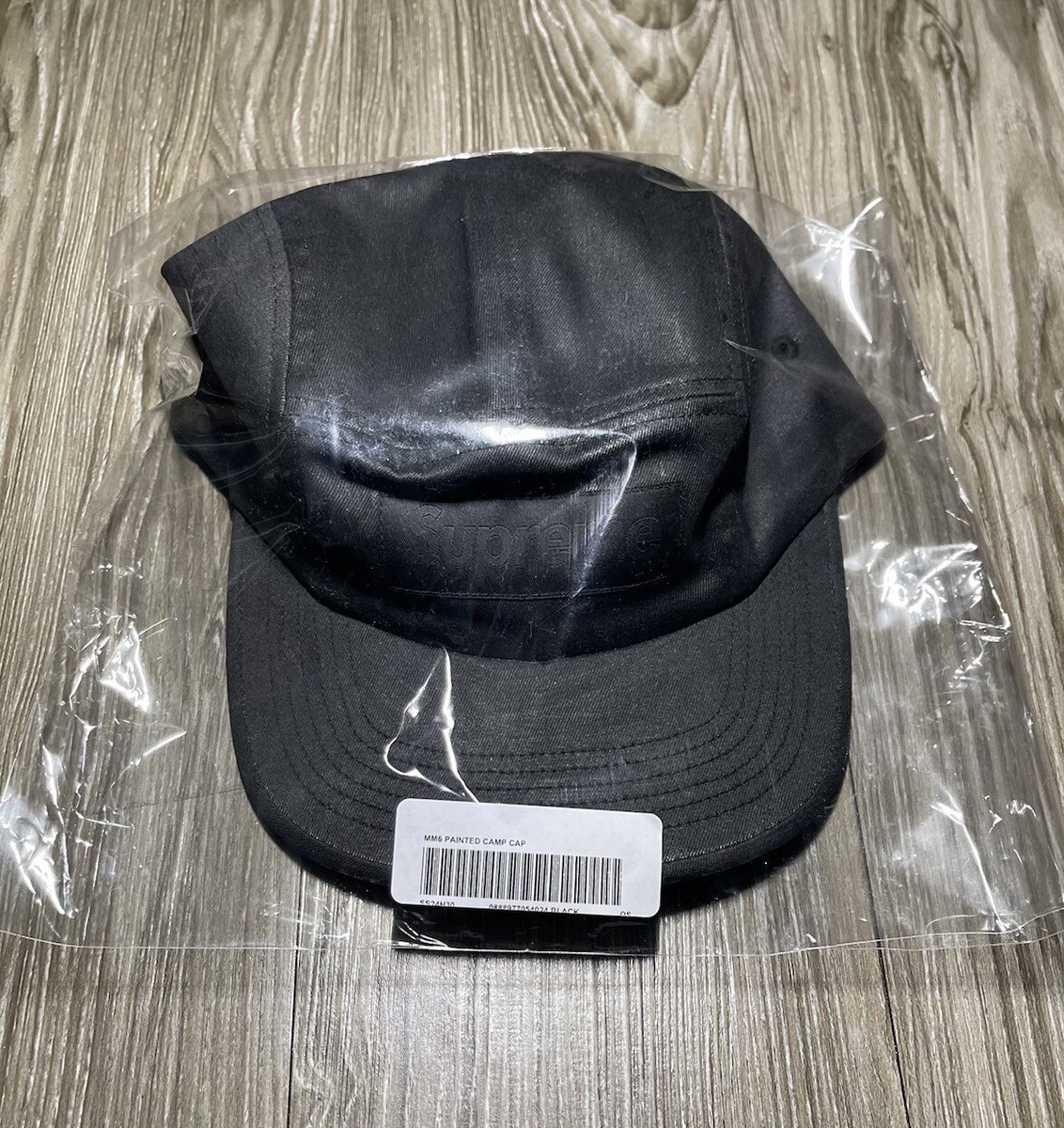 Supreme × MM6 Painted Camp Cap ペイントキャップ