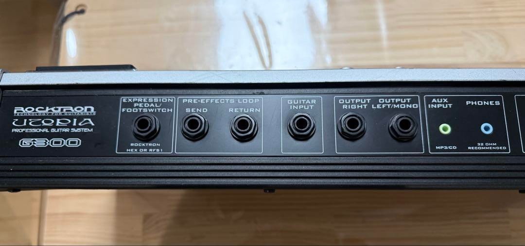Rocktron Utopia G300 Multi-Effects Pedal Used Tested w/ Power