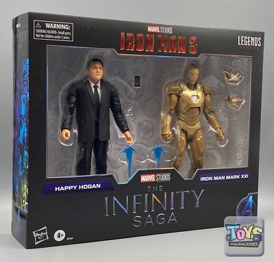 Hasbro Marvel Legends Infinity Saga Series Iron Man 3 Happy Hogan