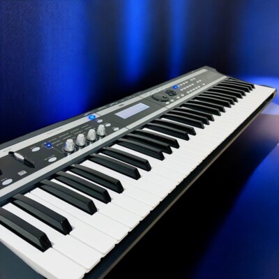 Korg X50 61-Key Keyboard Synthesizer with Soft Case and Adapter