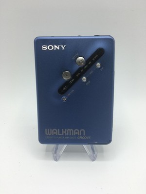 Sony Walkman Portable Cassette Player - Metal Body - Navy (WM