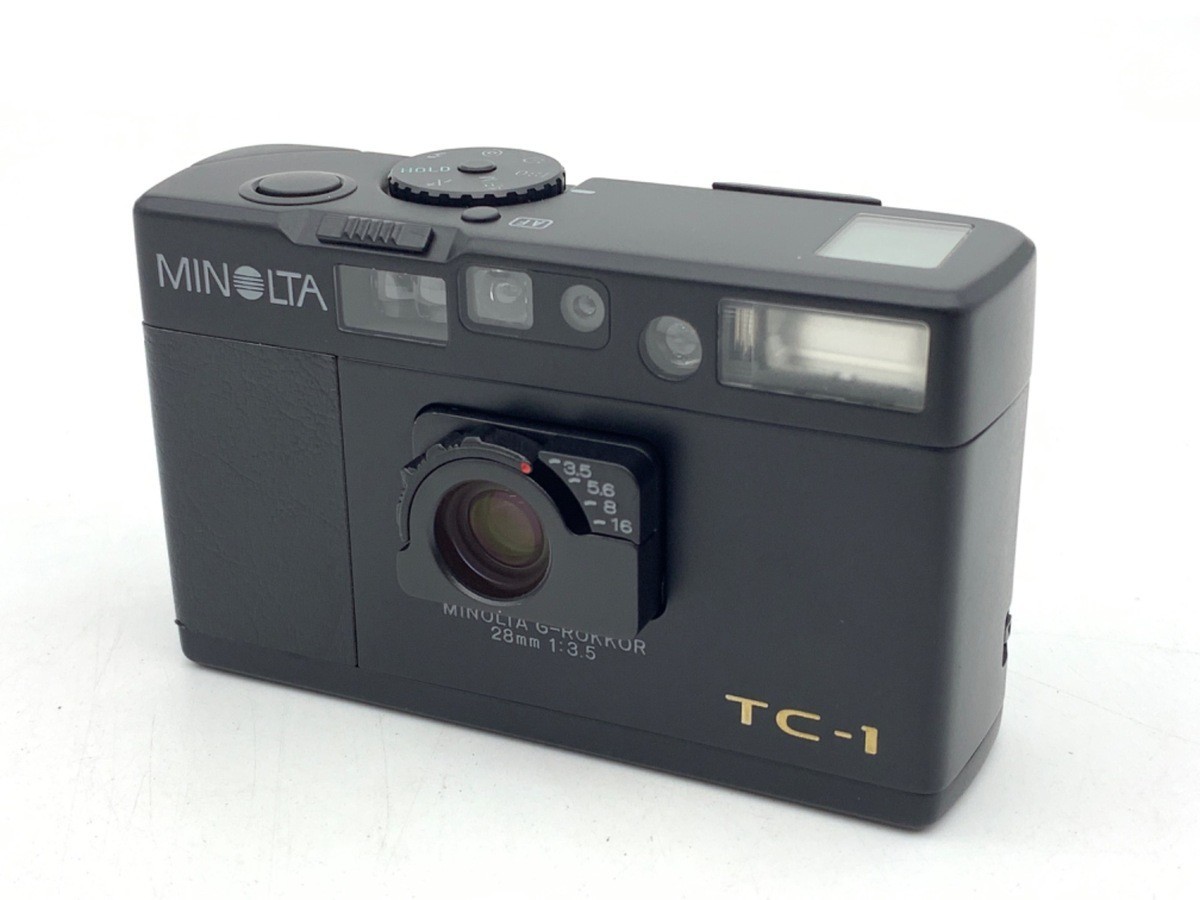 MINOLTA TC-1 black フィルムカメラフィルムカメラ MINOLTA 70th