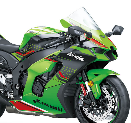 KAWASAKI NINJA ZX-10R 2023 COVER-SIDE,RH,M.M.G.GRAY 36001-0701-68P