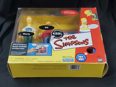 ザ・シンプソンズ KBBL Marty & Bill フィギュアセット12→8 ザ