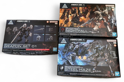 ARMORED CORE VI ナイトフォール＋WEAPON SET 01 Bandai 30MM Armored