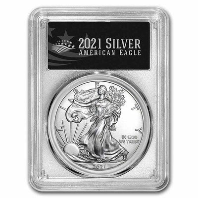2021~2024年 (新品) イーグル銀貨 PCGS MS70 セット 2021 アメリカ