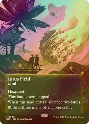 睡蓮の原野/Lotus Field No.158 ギャラクシーfoil 睡蓮の原野/Lotus