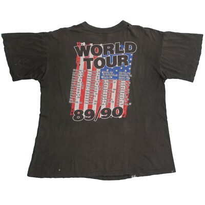 Vintage Skid Row Skids Across America 1989-1990 World Tour