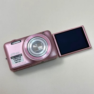 Nikon COOLPIX S6600 Digital Camera 16.0MP 12x Optical Zoom Pink