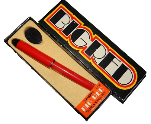 PARKER SONNET BLACK&BIG-RED Ballpoint Pen | eBay