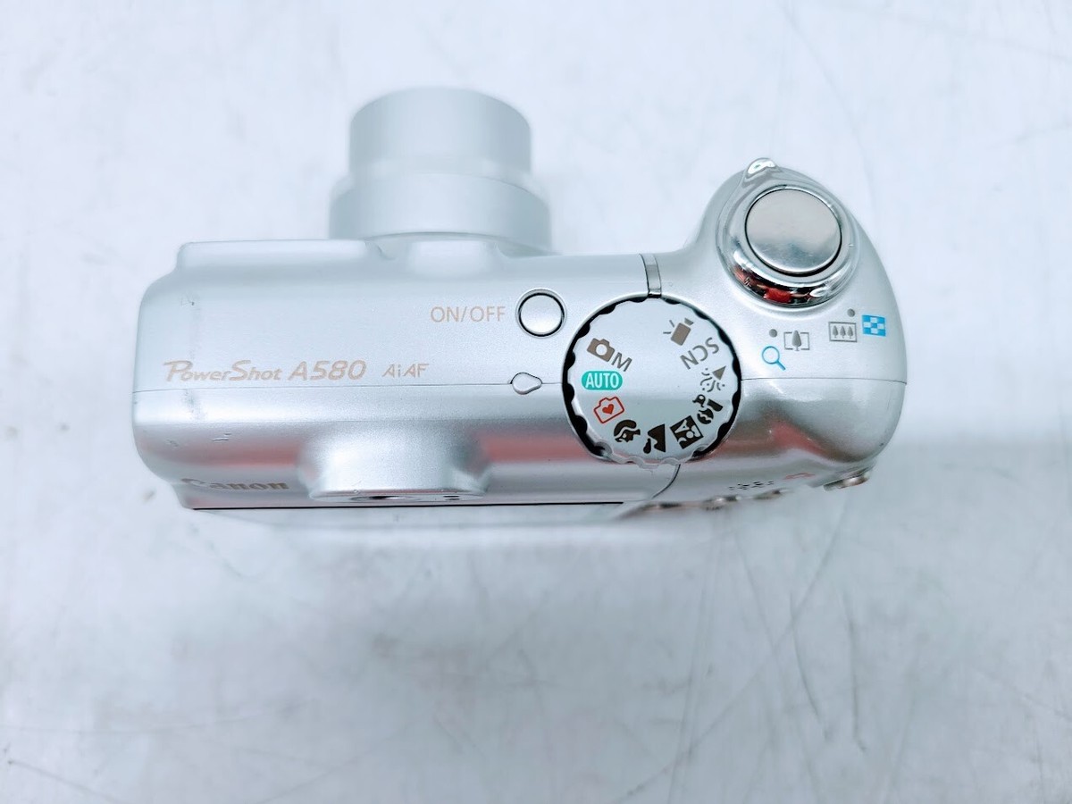 CANON DIGITAL CAMERA PowerShot A580 Ai AF 8MP 4x Optical | eBay