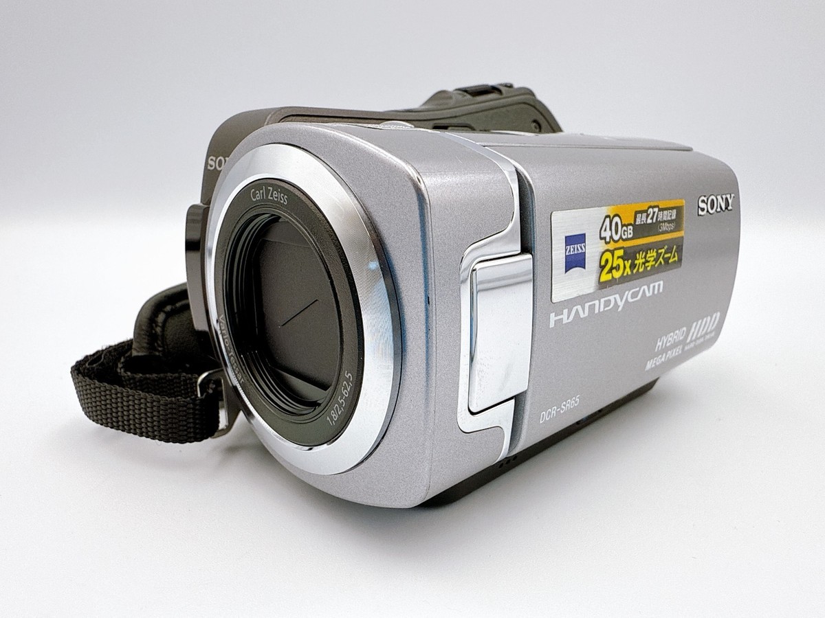 Sony Handycam DCR-SR65 Silver Digital Video Camcorder Japanese in