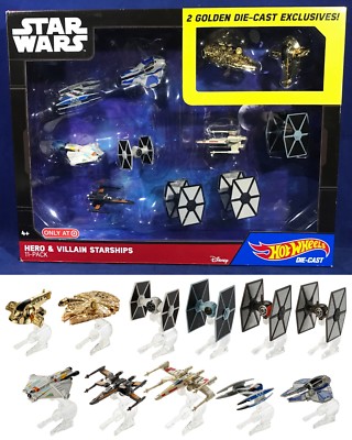 Hot Wheels Star Wars ダイキャスト11機入 target限定 【公式通販】