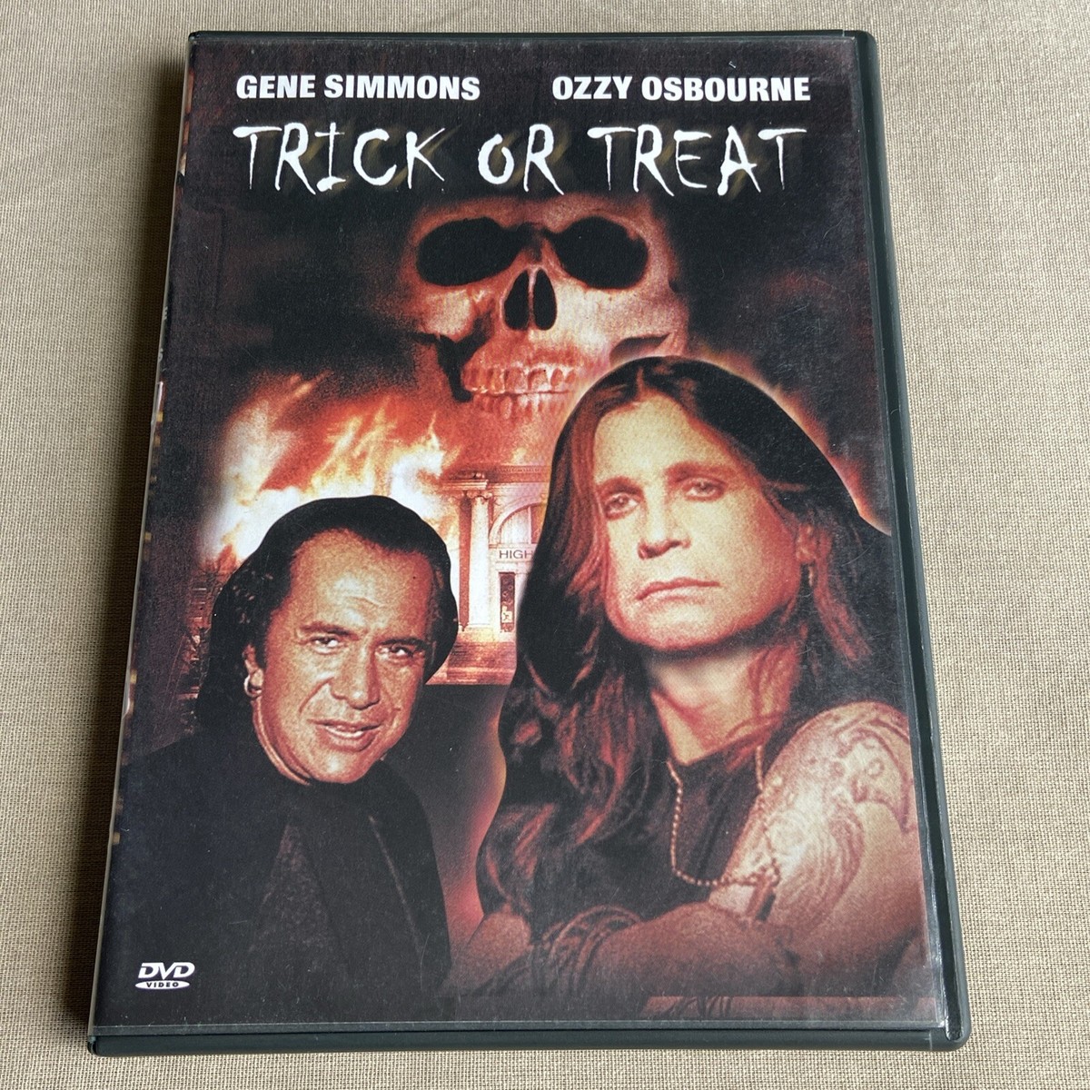 Trick or Treat (DVD 1986 Cult Horror) Gene Simmons Ozzy Osbourne