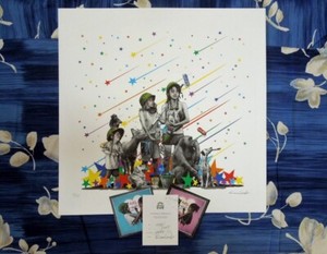 版画 Roamcouch Trevi Hand-Embellished 版画 Roamcouch Trevi Hand